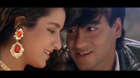 Ek Din Jhagda Ek Din Pyar 💋 4K Video 💘 Platform | Ajay Devgan & Tisca Chopra | Kumar Sanu & sadhana