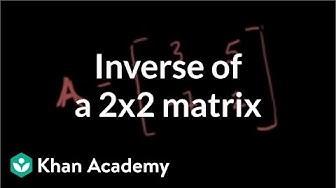 Khan Academy: Matrices