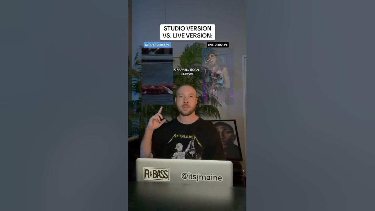 Studio Version Vs. Live Version: Chappell Roan “The Subway” #shorts #chappellroan
