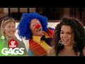 Clown funeral crazy coffee cannon and more  just for laughs compilation