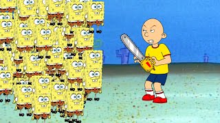 30 Billion Spongebobs Vs. Caillou With A Chainsaw