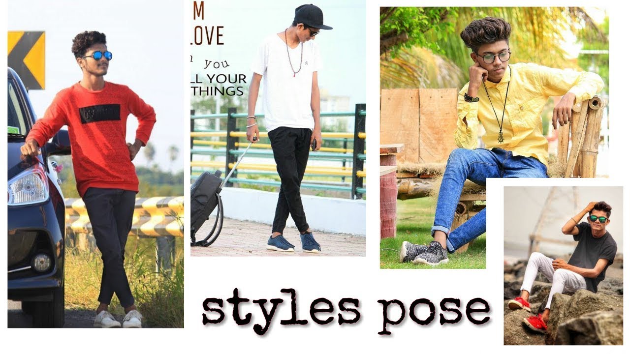 Photo Pose for boys ll how to pose like model ll photography poses ...