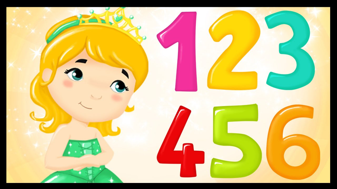 La chanson des chiffres   Apprendre les chiffres avec les princesses