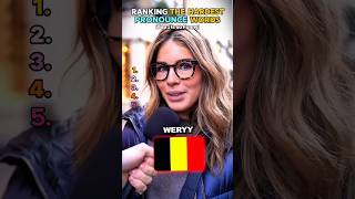 Ranking The Hardest Pronounce Words.(part2) #fyp #englishspeaking #interview #englishpronounciation