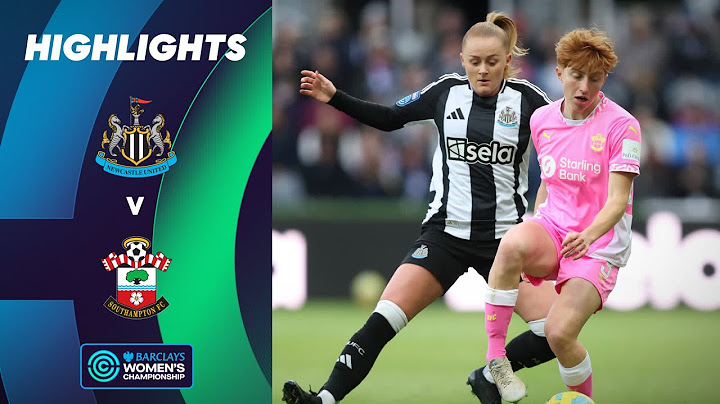 Deanna Cooper Scores Late Equaliser for the Magpies 😱 | Newcastle v Southampton Highlights | BWC