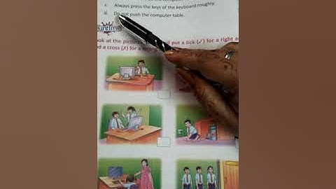 Computer Class 1 chapter 4 Exercise 4 (True or false)