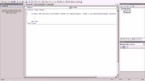 Visual Basic .NET Tutorial 01 - Making a message box.