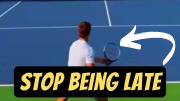 Stop Feeling Late On Your Forehand