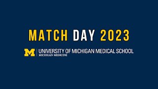 Match Day 2023 at University of Michigan Medical School