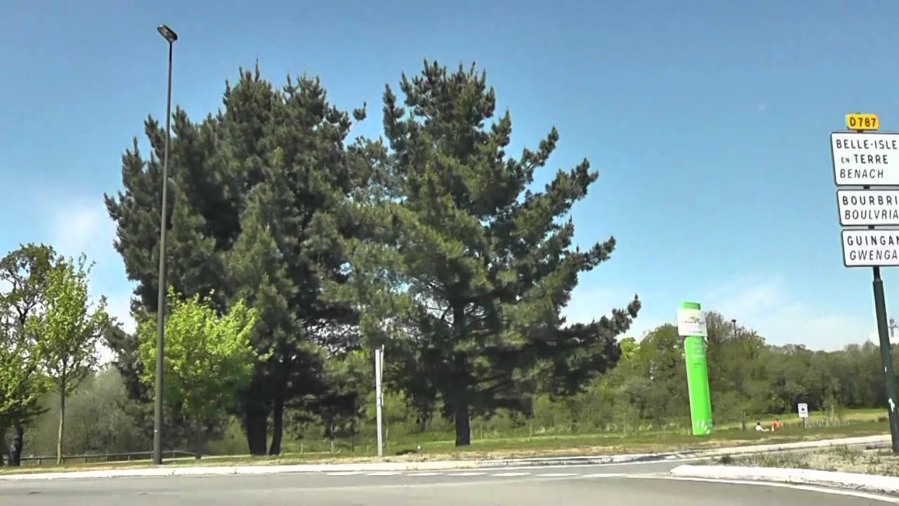 Driving Around ZA Kerguiniou, Callac, Côtes-d'Armor, Brittany, France 14th May 2012