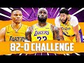 82-0 CHALLENGE WITH THE NEW LOOK LAKERS!