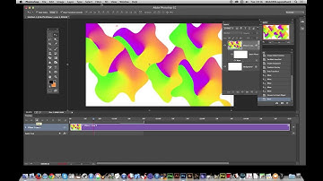 Photoshop  : Video Timeline and shapes / layer effects