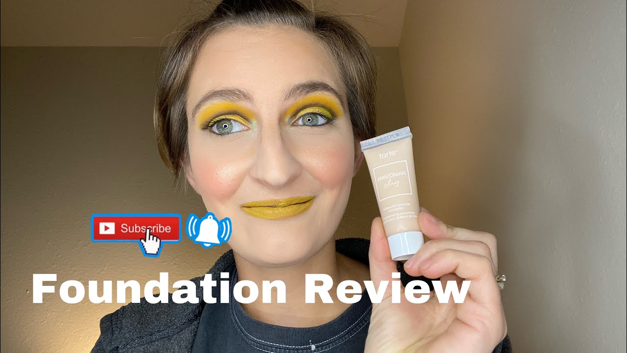 Tarte Amazon clay 16 - hour full coverage foundation review