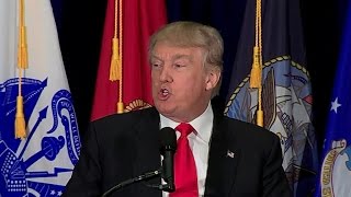 Donald Trump praises police, compares himself to Richard Nixon