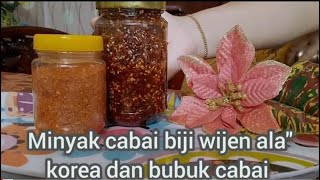 Pedas, Gurih, Menggugah Selera Cocok buat Teman Lauk - SAMBAL BIJI WIJEN KOREAN FOOD Part 2