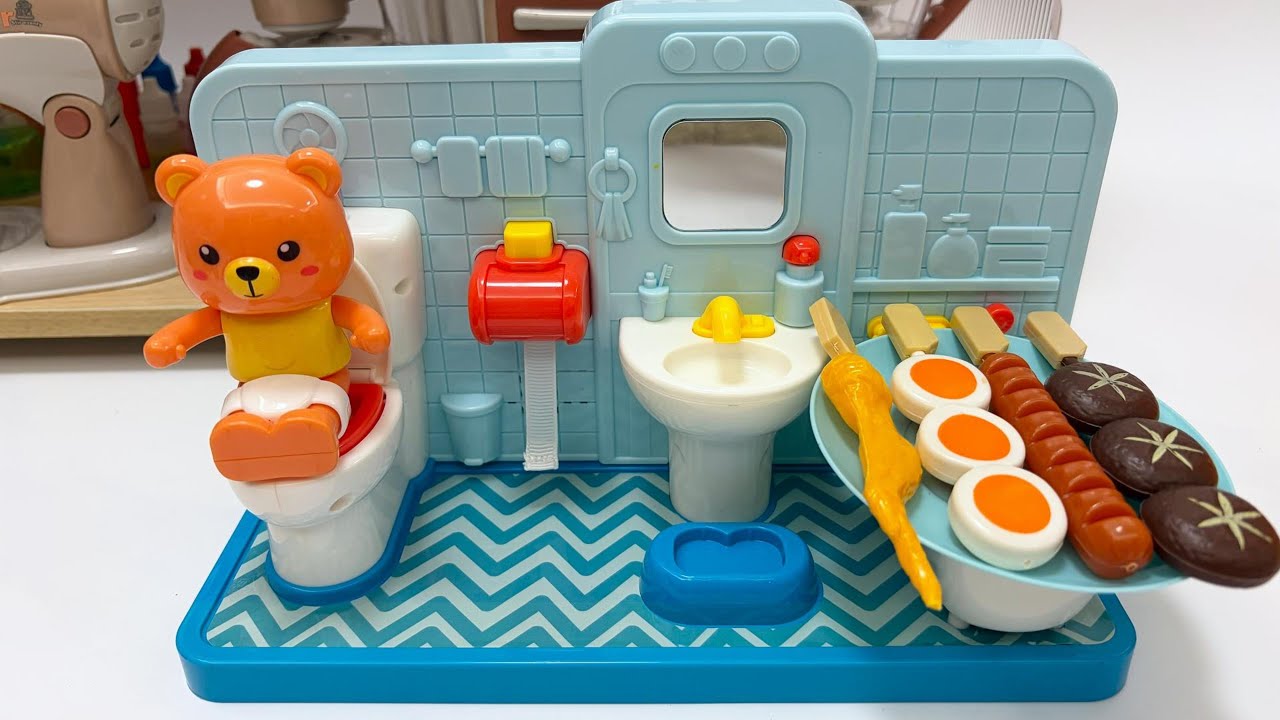 [🎁toy asmr🎁] Bear's BBQ Party ASMR Satisfying with Unboxing Review Toys | Toy Unboxing