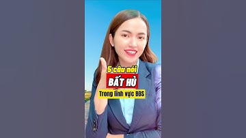 5 câu nói bất hũ trong lĩnh vực BĐs | #shorts | Nguyễn Kim Châu