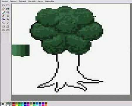 Pixel Art tutorial: Tree