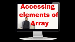 How to Access Individual Element from Array