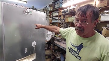 Modifying the refrigeration and electronic operating system of a Smeg fridge