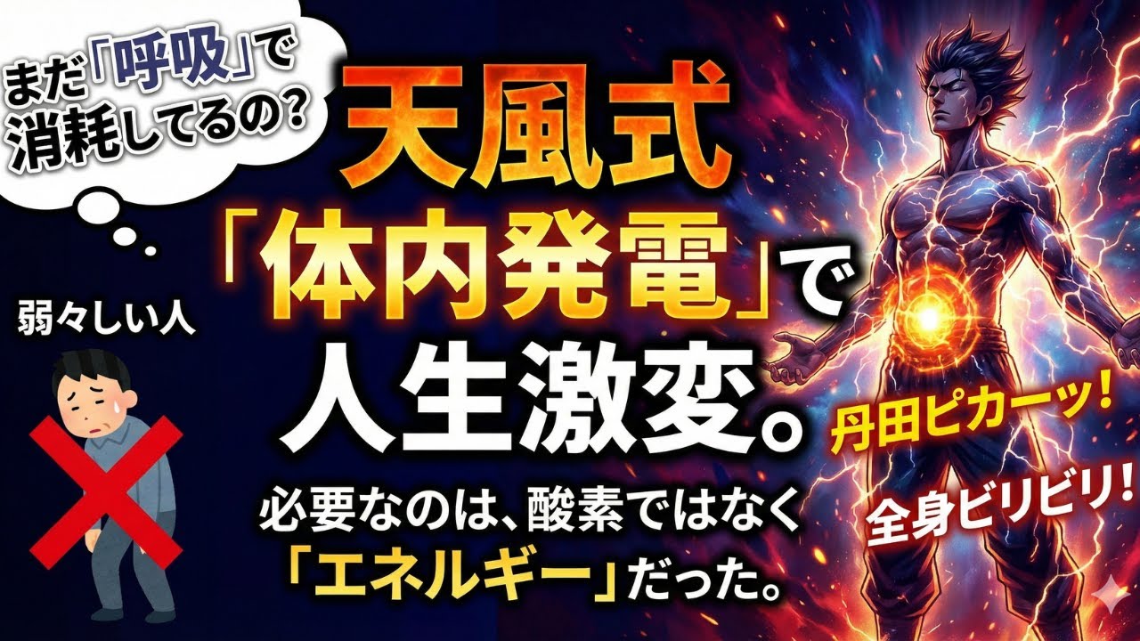 【衝撃】ただの「深呼吸」は無意味！中村天風が辿り着いた、人生を激変させる『本当の丹田呼吸』