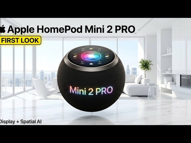 Apple HomePod Mini 2 - Biggest Leak and New Features! - YouTube