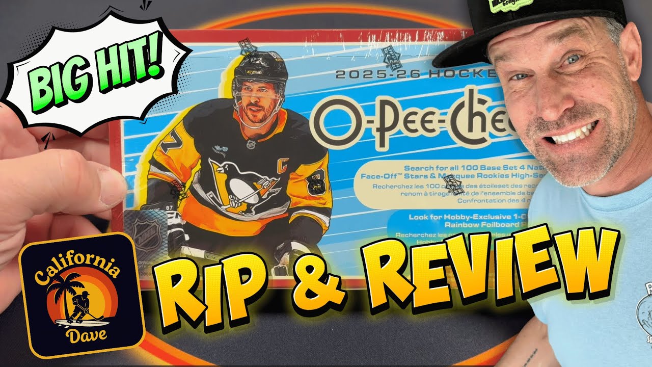Big Demidov Rookie Hit! | California Dave Rips & Reviews 2025-26 O-Pee-Chee