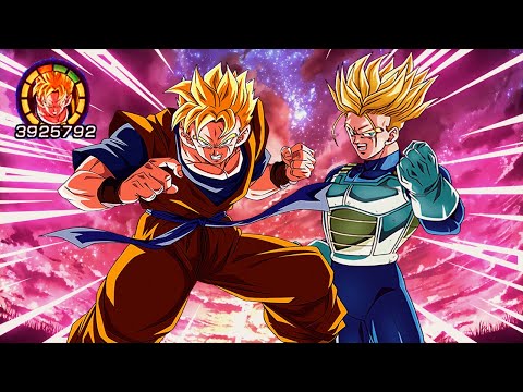 ESTOS DAÑOS SON BRUTALES GOHAN + TRUNKS DOKKAN BATTLE
