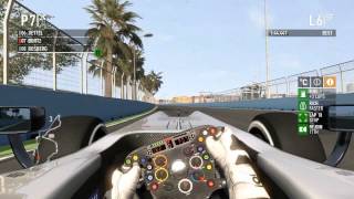 F1 2011 Valencia Race Highlights with Commentary