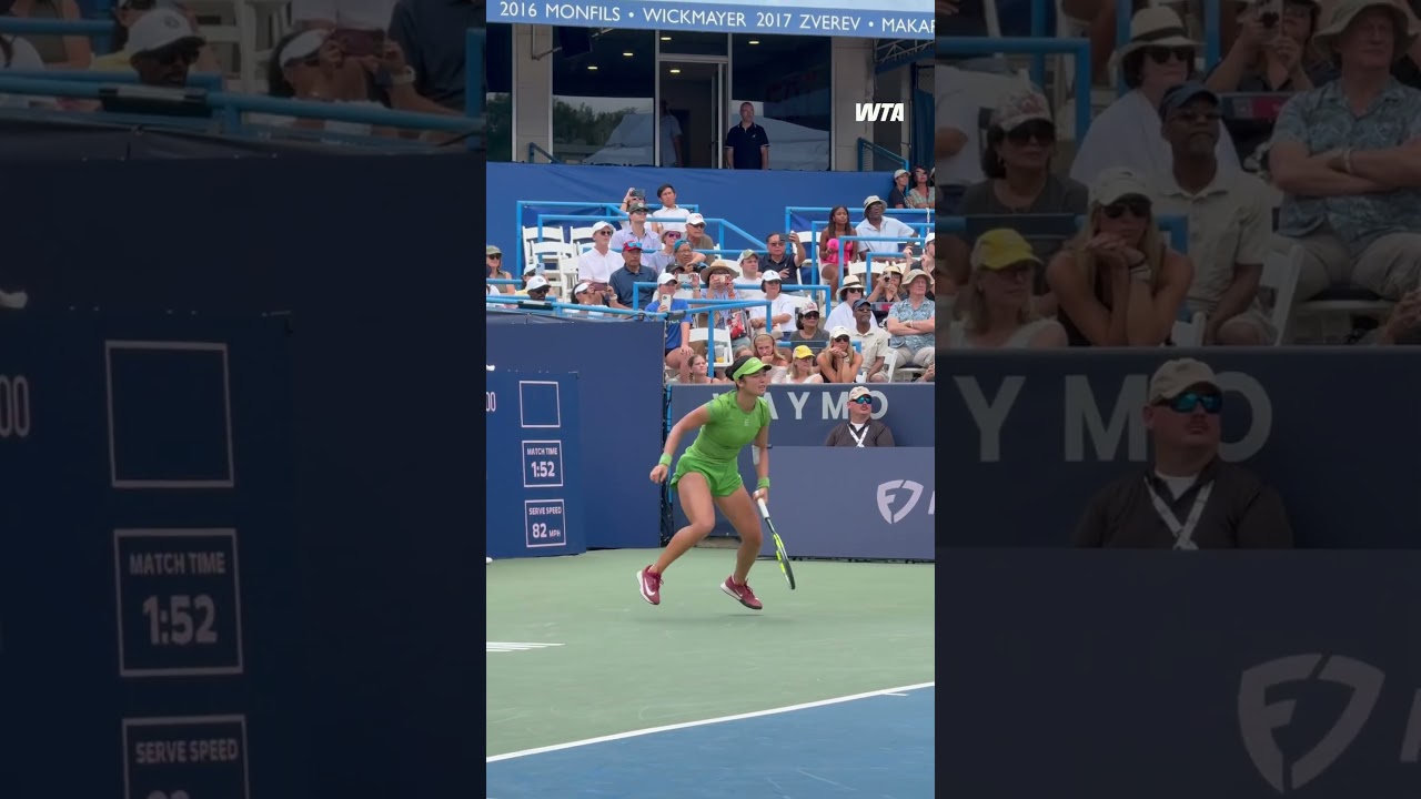 ARE YOU KIDDING 😤🙌Alex Eala knocks out the defending champion after being down 5-1!#WTA