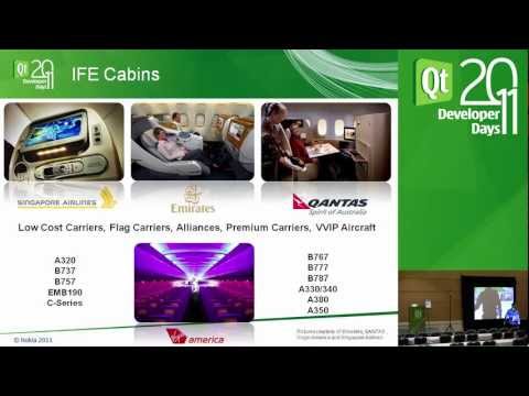 Qt DevDays 2011, Panasonic Avionics - In-Flight Entertainment, Connecting business