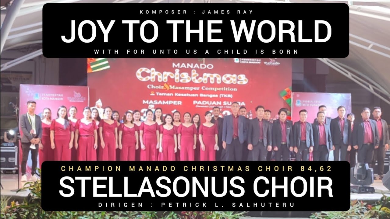STELLASONUS CHOIR | JOY TO THE WORLD - YouTube