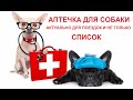 Как помочь собаке? Аптечка первой помощи для собак.