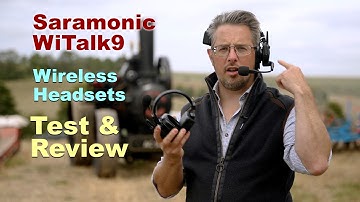 Saramonic WiTalk9 Wireless Headset Comms Test & Review