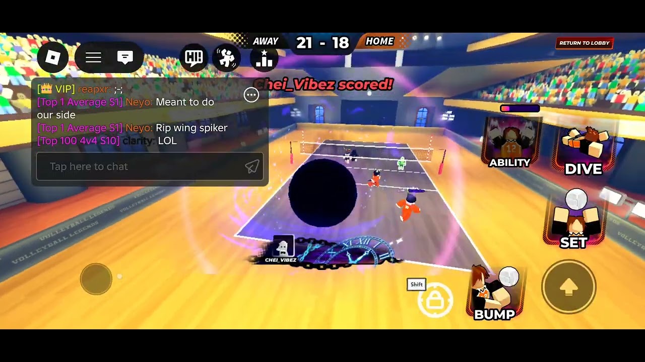 #1 Volleyball legends players @Neyo3D joined my pro pub lobby