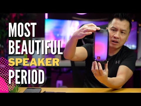 IN-DEPTH REVIEW - JBL Pulse 4 Waterproof Portable Bluetooth Speaker & Light Show