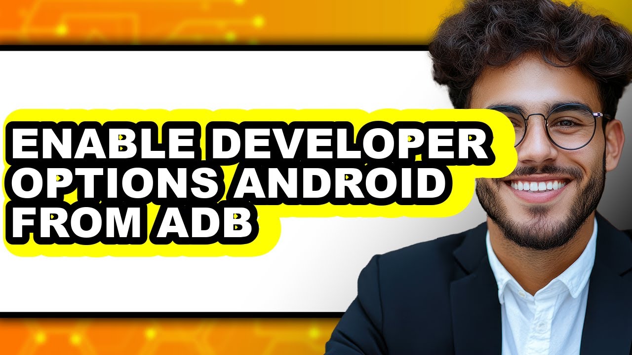 How to Enable Developer Options Android from Adb (only Way) - YouTube