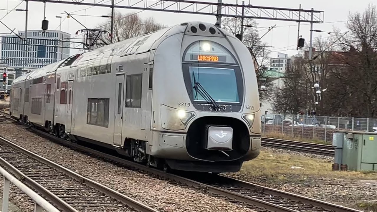 Tåg vid Linköping central