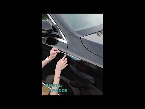 3D-эмблемы для кузова автомобиля SideEmblem, сине-серебристые, 2 штуки, видео 1