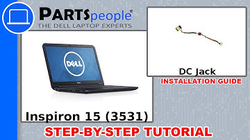 Dell Inspiron 15 (3531) DC Jack How-To Video Tutorial