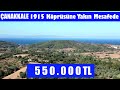 (Satış dışı ) Lapseki Zeytinlik 2900 m2 müstakil parsel