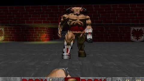 Doom 2 Lv32 Grosse Cyberdemon Berserk kill 2003 01 24 Collection 1