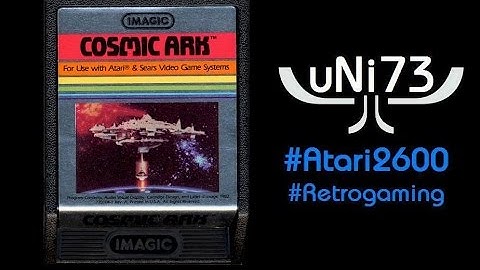 Cosmic Ark (1982, Imagic) - Atari 2600 - Score 11840 (Novice)