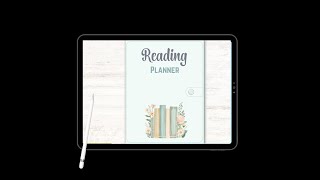Digital Reading Planner