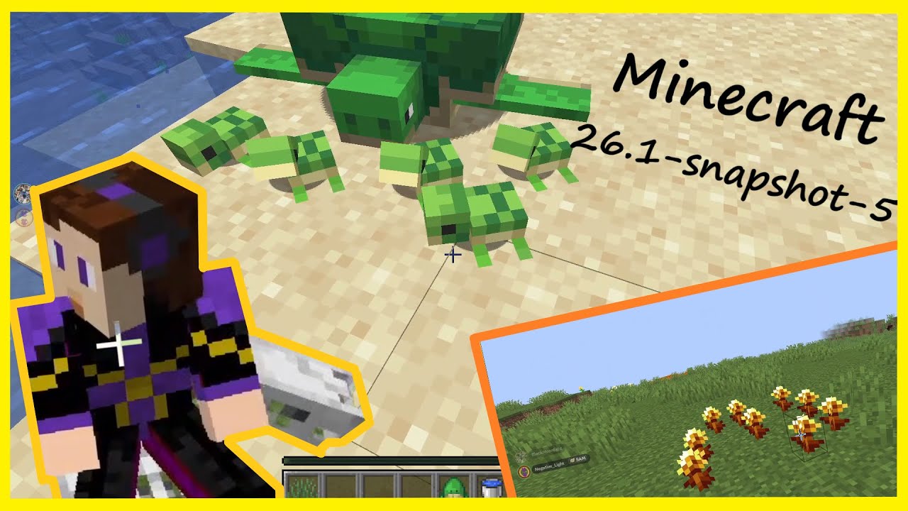 Babies Forever: Minecraft Snapshot: 26.1-snapshot-5