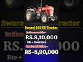 Swaraj 855 FE Protek tractor price,Tractor emi down payment,#shorts #loan #tractor #viral #trending