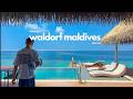 4 day solo trip to Maldives Waldorf Astoria Ithaafushi 🇲🇻