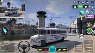 Police Bus Simulator Bus Games screenshot 2