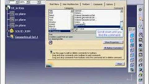CATIA V5 - Adding custom icons