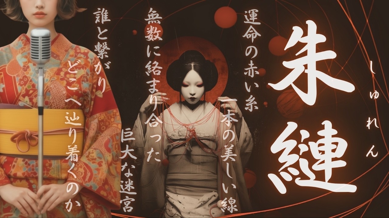 【日本の祈り歌】『朱縺（しゅれん）』– 運命の赤い糸の縺れ｜古風｜和風｜曲｜